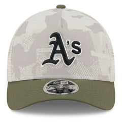 Athletics New Era 2025 Armed Forces Day 9FORTY M-Crown A-Frame Adjustable Hat | MLB US
