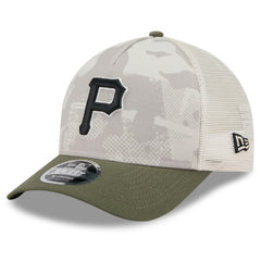 Pittsburgh Pirates New Era 2025 Armed Forces Day 9FORTY M-Crown A-Frame Adjustable Hat | MLB For sale