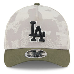 Los Angeles Dodgers New Era 2025 Armed Forces Day 9FORTY M-Crown A-Frame Adjustable Hat | MLB Outlet