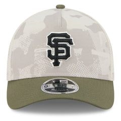 San Francisco Giants New Era 2025 Armed Forces Day 9FORTY M-Crown A-Frame Adjustable Hat | MLB Discount