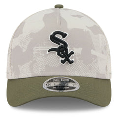 Chicago White Sox New Era 2025 Armed Forces Day 9FORTY M-Crown A-Frame Adjustable Hat | MLB New