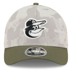 Baltimore Orioles New Era 2025 Armed Forces Day 9FORTY M-Crown A-Frame Adjustable Hat | MLB On Sale