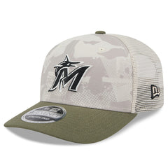 Miami Marlins New Era 2025 Armed Forces Day 9SEVENTY Stretch-Snap Hat | MLB On Sale