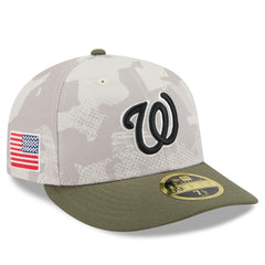 Washington Nationals New Era 2025 Armed Forces Day Low Profile 59FIFTY Fitted Hat | MLB Near me