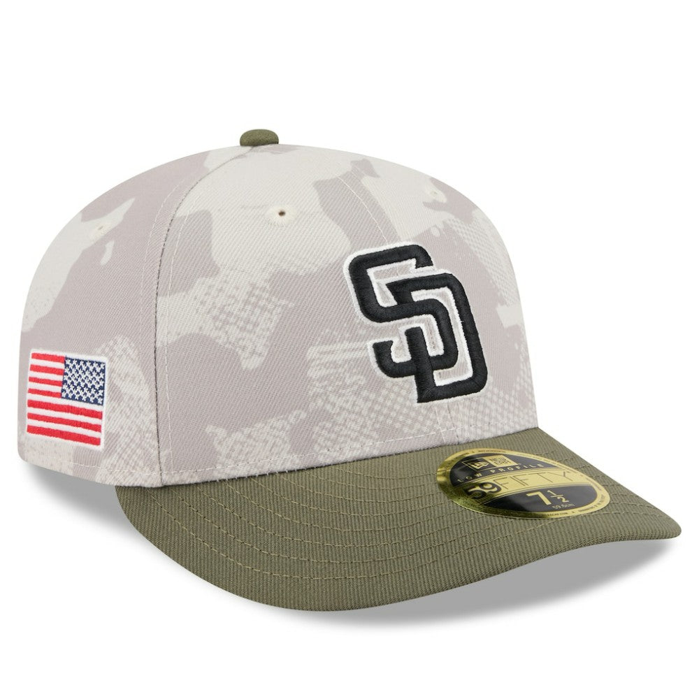 San Diego Padres New Era 2025 Armed Forces Day Low Profile 59FIFTY Fitted Hat | MLB Shop