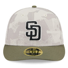 San Diego Padres New Era 2025 Armed Forces Day Low Profile 59FIFTY Fitted Hat | MLB Shop
