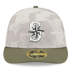 Seattle Mariners New Era 2025 Armed Forces Day Low Profile 59FIFTY Fitted Hat | MLB Sale