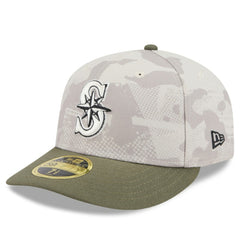 Seattle Mariners New Era 2025 Armed Forces Day Low Profile 59FIFTY Fitted Hat | MLB Sale