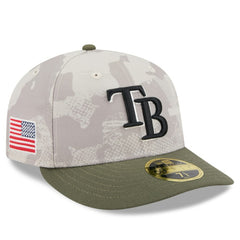 Tampa Bay Rays New Era 2025 Armed Forces Day Low Profile 59FIFTY Fitted Hat | MLB For sale