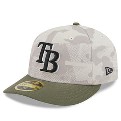 Tampa Bay Rays New Era 2025 Armed Forces Day Low Profile 59FIFTY Fitted Hat | MLB For sale