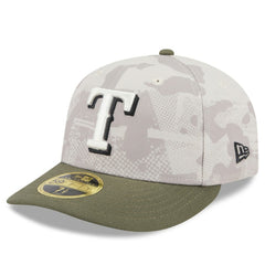 Texas Rangers New Era 2025 Armed Forces Day Low Profile 59FIFTY Fitted Hat | MLB Sale