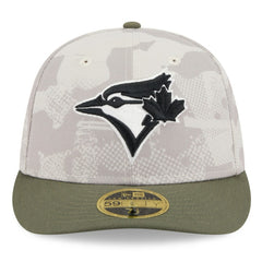 Toronto Blue Jays New Era 2025 Armed Forces Day Low Profile 59FIFTY Fitted Hat | MLB For sale