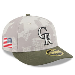 Colorado Rockies New Era 2025 Armed Forces Day Low Profile 59FIFTY Fitted Hat | MLB Outlet