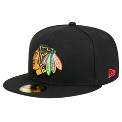 Chicago Blackhawks New Era Core 59FIFTY Fitted Hat On Sale