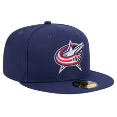 Columbus Blue Jackets New Era Core 59FIFTY Fitted Hat On Sale