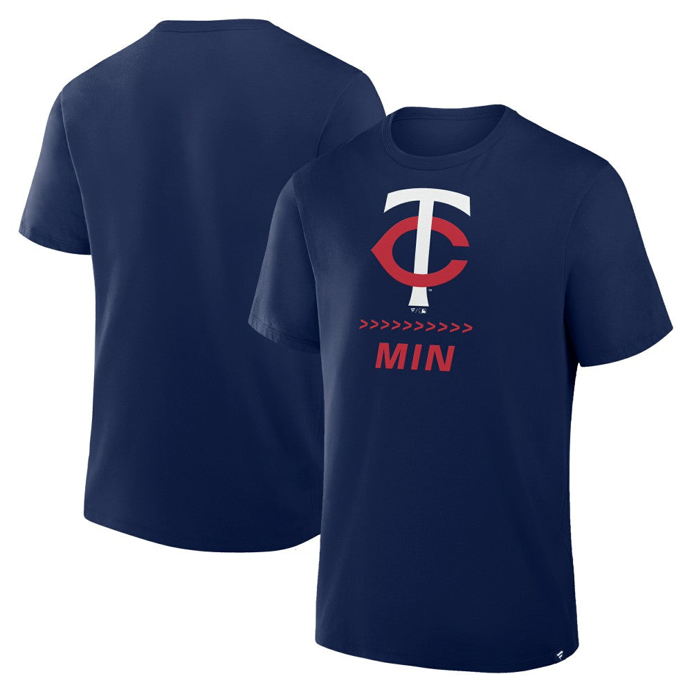 Minnesota Twins Fanatics Clubhouse Legacy Side Swipe T-Shirt | MLB Online