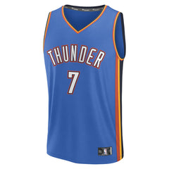Chet Holmgren Oklahoma City Thunder Fast Break Replica Player Jersey Online