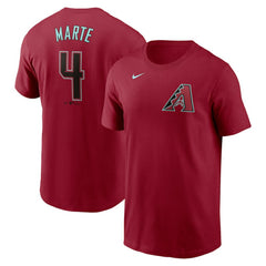 Ketel Marte Arizona Diamondbacks Nike Fuse Name & Number T-Shirt | MLB Discount