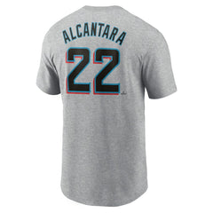 Sandy Alcantara Miami Marlins Nike Fuse Name & Number T-Shirt | MLB Discount