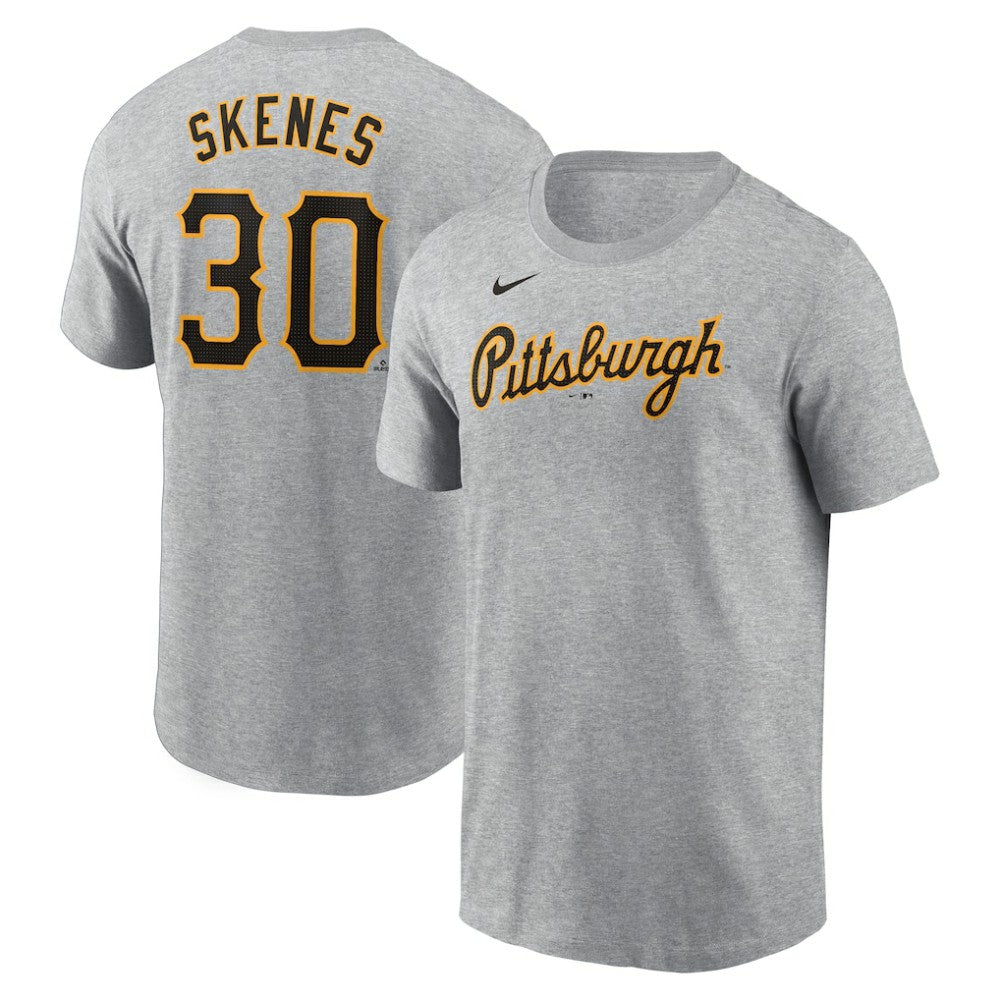 Paul Skenes Pittsburgh Pirates Nike Fuse Name & Number T-Shirt | MLB New