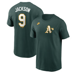 Reggie Jackson Athletics Nike Fuse Name & Number T-Shirt | MLB Sale