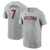 Corbin Carroll Arizona Diamondbacks Nike Fuse Name & Number T-Shirt | MLB US