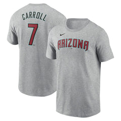 Corbin Carroll Arizona Diamondbacks Nike Fuse Name & Number T-Shirt | MLB US