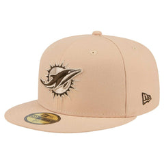 Miami Dolphins New Era Candied Pecan 59FIFTY Fitted Hat