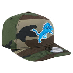 Detroit Lions New Era Woodsy 9FIFTY Snapback Hat