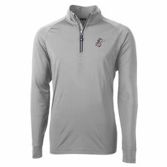 Cincinnati Reds Cutter & Buck Adapt Eco Knit Stretch Recycled Big & Tall Quarter-Zip Pullover Top | MLB US