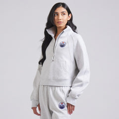Edmonton Oilers lululemon Women's Scuba Oversized Half Zip Top Sale