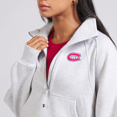 Montreal Canadiens lululemon Women's Scuba Oversized Half Zip Top On Sale