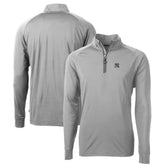 New York Yankees Cutter & Buck Big & Tall Adapt Eco Knit Stretch Recycled Quarter-Zip Pullover Top | MLB New