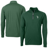 Athletics Cutter & Buck Stomper Adapt Eco Knit Stretch Recycled Quarter-Zip Pullover Top | MLB Discount