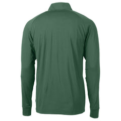 Athletics Cutter & Buck Stomper Adapt Eco Knit Stretch Recycled Quarter-Zip Pullover Top | MLB Discount