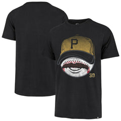 Paul Skenes Pittsburgh Pirates '47 Mustache Franklin T-Shirt | MLB Discount