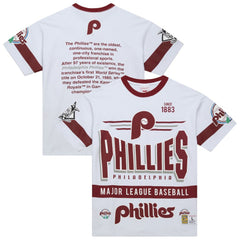 Philadelphia Phillies Mitchell & Ness Cooperstown Collection Team Origins Premium T-Shirt | MLB Shop