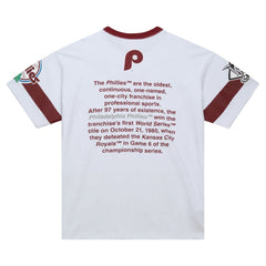 Philadelphia Phillies Mitchell & Ness Cooperstown Collection Team Origins Premium T-Shirt | MLB Shop