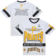 Pittsburgh Pirates Mitchell & Ness Cooperstown Collection Team Origins Premium T-Shirt | MLB On Sale