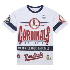 St. Louis Cardinals Mitchell & Ness Cooperstown Collection Team Origins Premium T-Shirt | MLB New