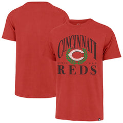 Cincinnati Reds '47 Pitchout Franklin T-Shirt | MLB Discount