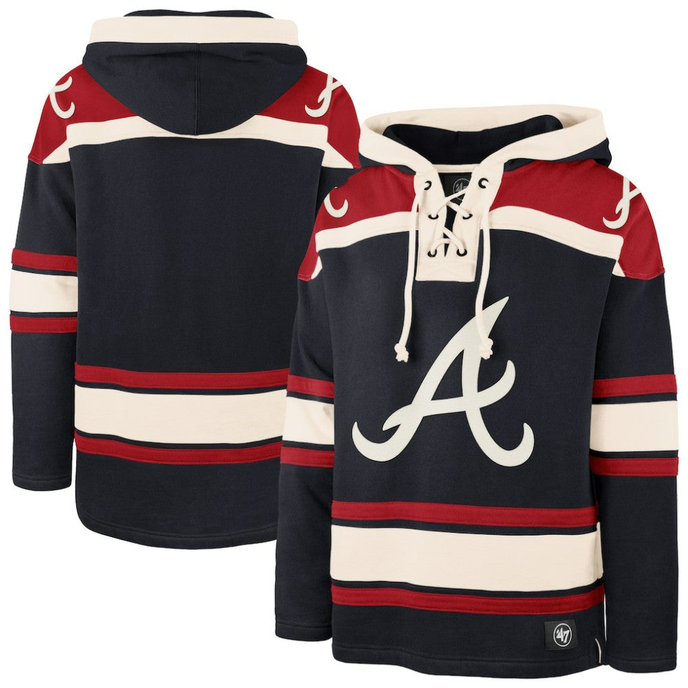 Atlanta Braves '47 Superior Lacer Pullover Hoodie | MLB Shop