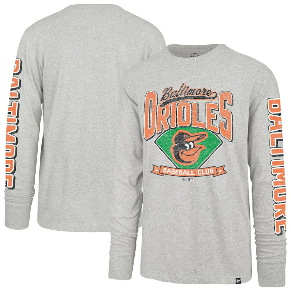 Baltimore Orioles '47 Fair Ball Franklin Long Sleeve T-Shirt | MLB Shop