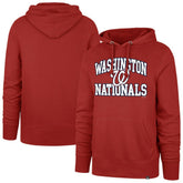 Washington Nationals '47 Velocity Headline Pullover Hoodie | MLB Discount