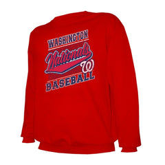 Washington Nationals Stitches Lightweight Crew Sweatshirt | MLB Near me