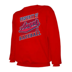 Los Angeles Angels Stitches Lightweight Crew Sweatshirt | MLB For sale