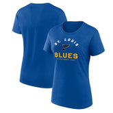 St. Louis Blues Logo Athletic Women's Unrivaled T-Shirt Online