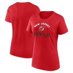 New Jersey Devils Logo Athletic Women's Unrivaled T-Shirt For Sale