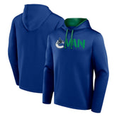 Vancouver Canucks Logo Athletic Head Start Pullover Hoodie Discount