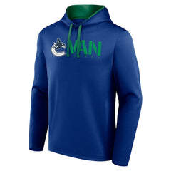 Vancouver Canucks Logo Athletic Head Start Pullover Hoodie Discount
